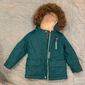 Cat & Jack Teal Fleece Jacket